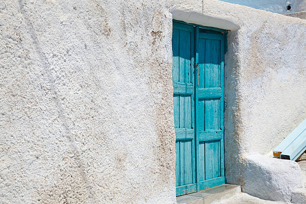 istock Blue Door in Akrotiri (Santorini). Greece. 175203862