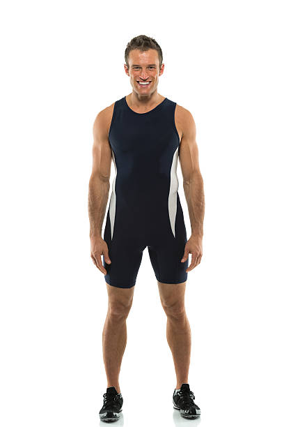 istock Attractive male athlete smiling 175204208