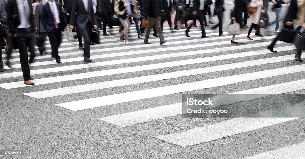 Città pendolari che - Foto stock royalty-free di Businessman