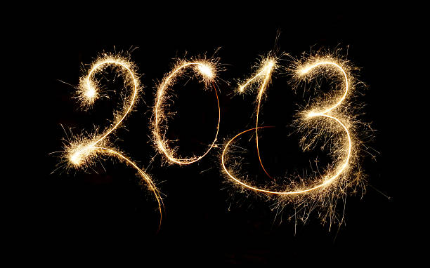 espumante ano novo em 2013 - 2013 new years eve new years day firework display - fotografias e filmes do acervo