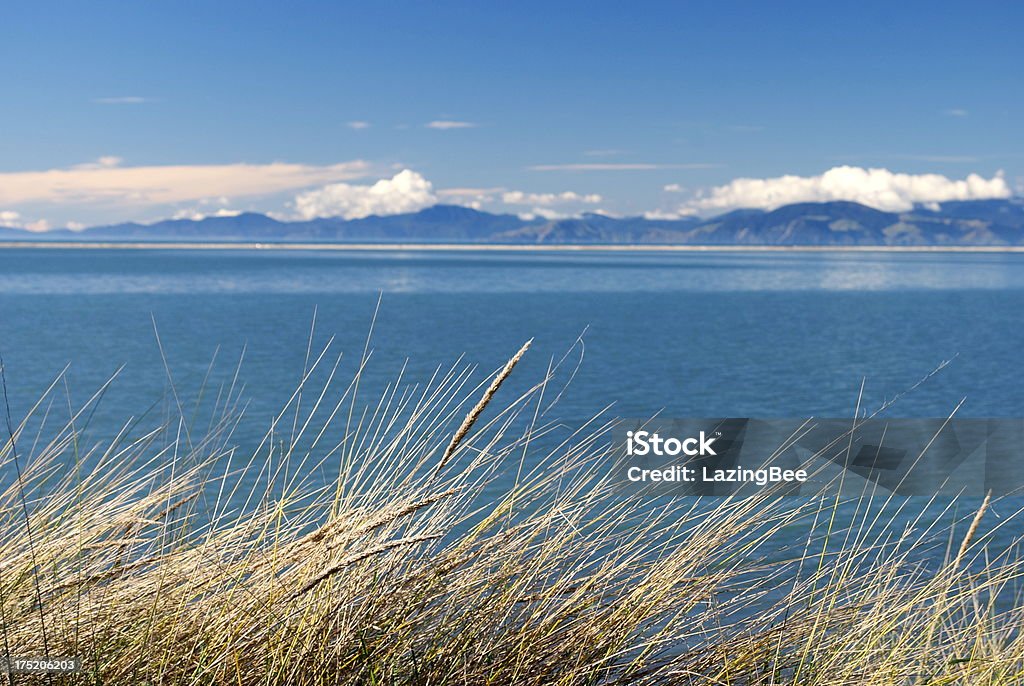 Gras Heads, Meer, Berge und den Himmel - Lizenzfrei Abstrakt Stock-Foto