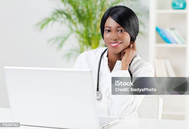 Female Doctor Stock Photo - Download Image Now - Lab Coat, One Woman Only, Smiling