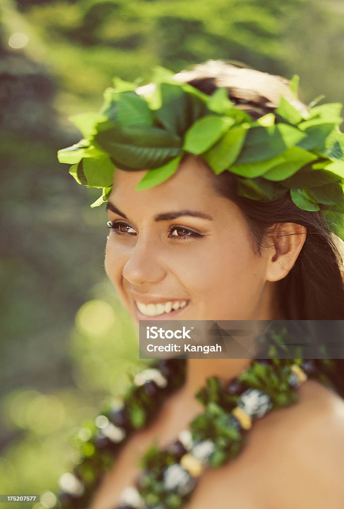 Bela Dançarino de Hula - Foto de stock de Dançarino de Hula royalty-free