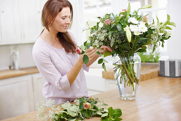 istock Arranging some fragrant flowers for the house 175207771