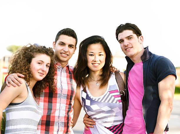 istock Happy friends smiling together 175207844
