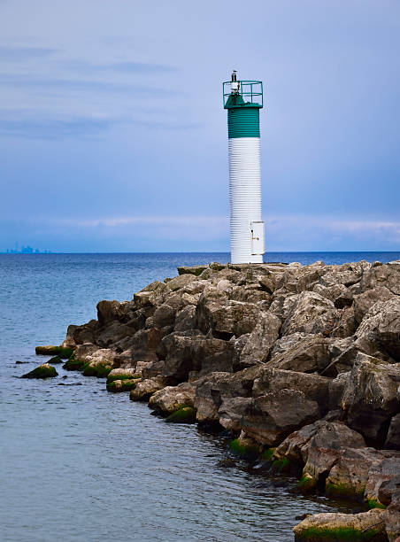 istock Landscape with Lighthouse, lake Ontario, Canada 175208474
