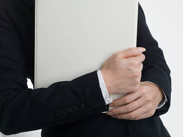 istock Business woman with a file 175208532