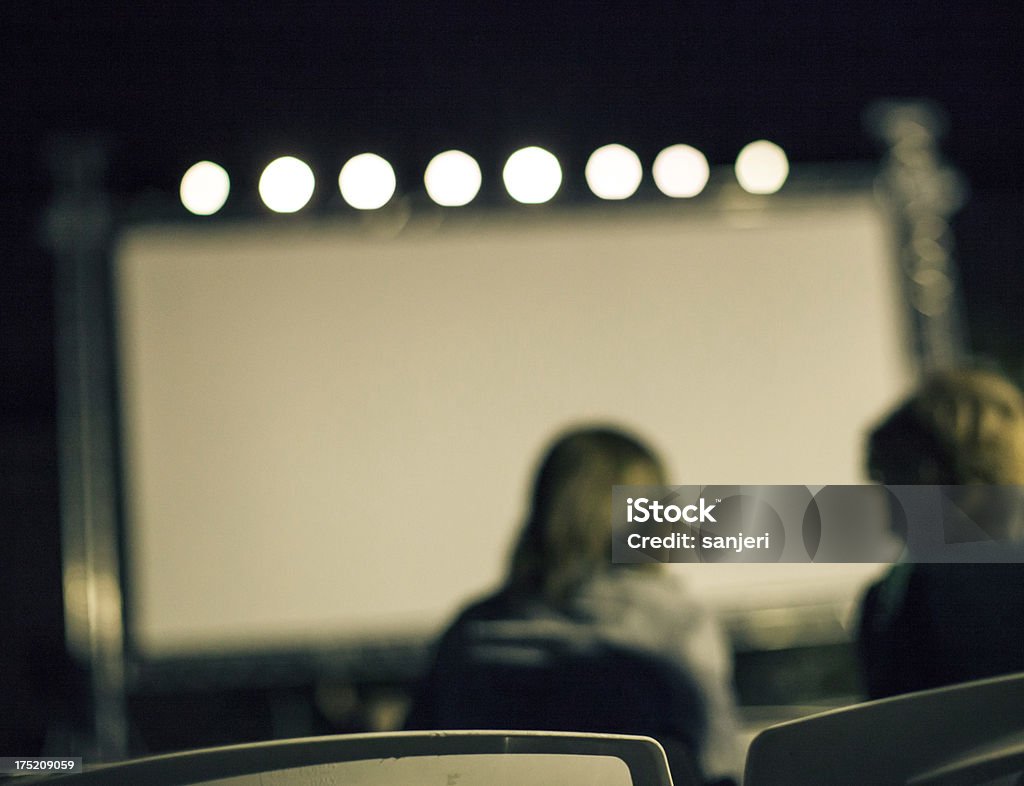 Été cinéma en plein air - Photo de Cinéma libre de droits