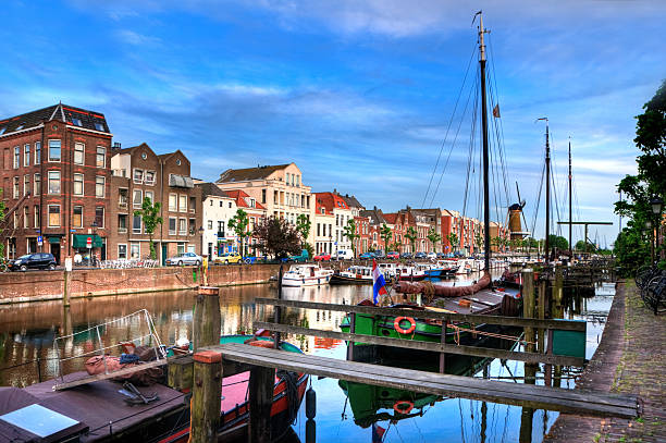 istock Rotterdam's Delfshaven with his Historic Boats 175209572