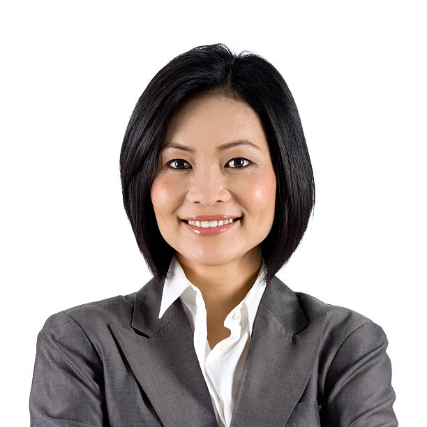 asian businesswoman - onconventioneel leiderschap stockfoto's en -beelden