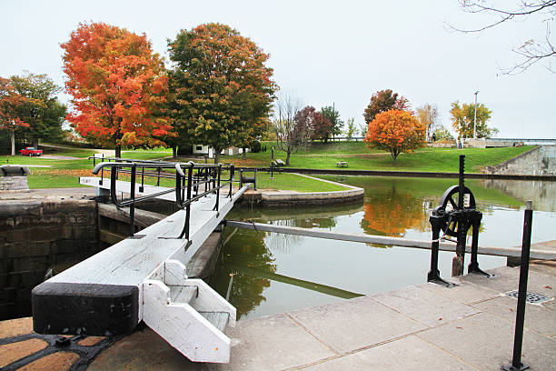 istock Kingston Mills Rideau Canal Locks 175210370