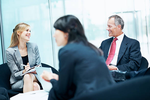 istock Jotting down some ideas before the meeting 175210483