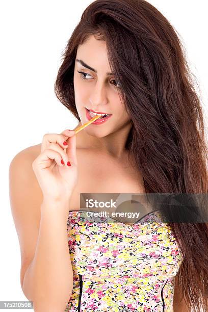 Foto de Lanche Comendo Mulher e mais fotos de stock de 20 Anos - 20 Anos, 20-24 Anos, Adolescência