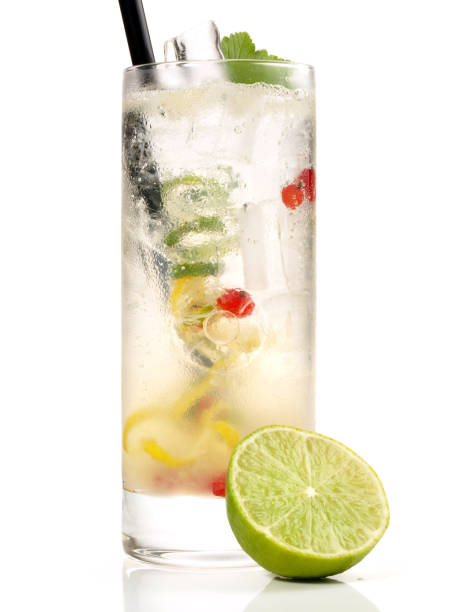 istock DNA - Gin Cocktail on white Background - Isolated 1752105664