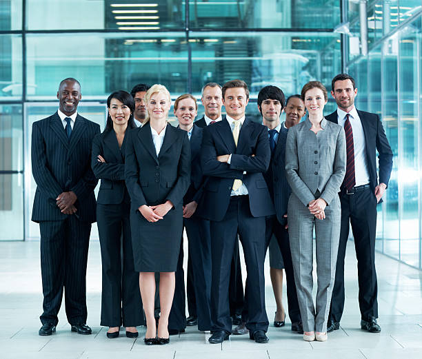 istock Smiling Group of Business People 175210801