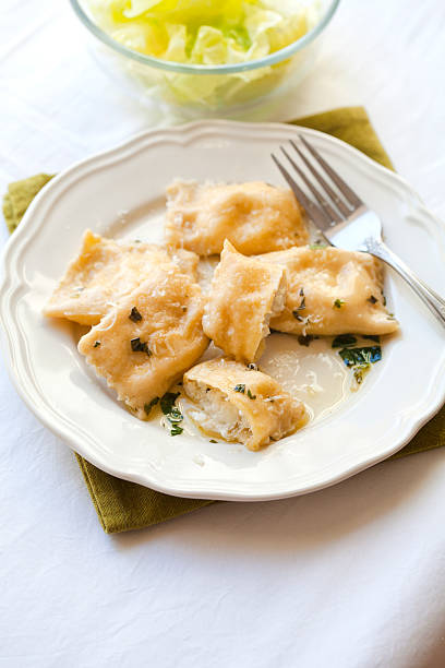 istock Ravioli with Ricotta and Mozzarella Cheese 175210863