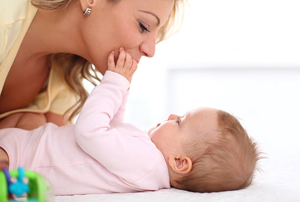 istock Mother and baby playing. 175211114