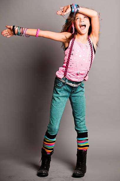 istock Fun Fashion Girl Looking at Camera 175211636