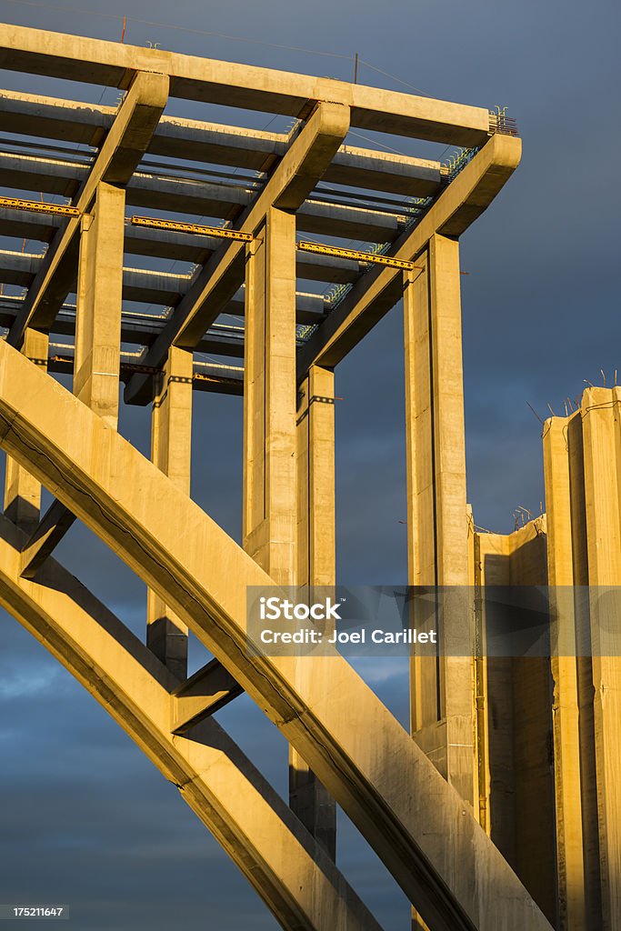 Beton-Konstruktion - Lizenzfrei Brücke Stock-Foto