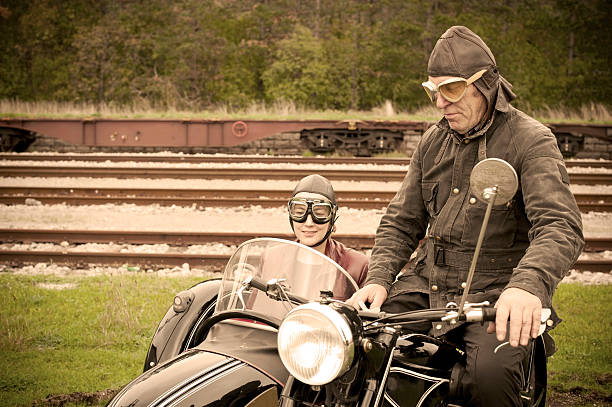 istock Motorcycle with Sidecar - 1935 Style 175211770