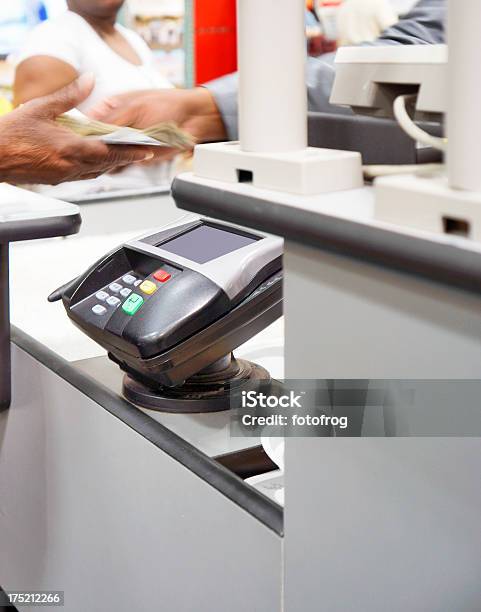 Giving Change Stock Photo - Download Image Now - Paying, Store, US Paper Currency