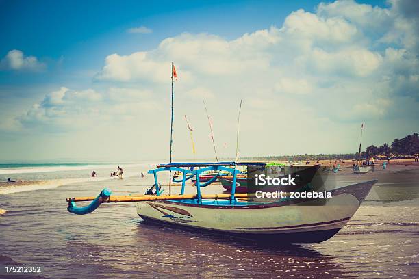 Traditional Fishing Boat In Java Indonesia Stock Photo - Download Image Now - Asia, Bali, Balinese Culture