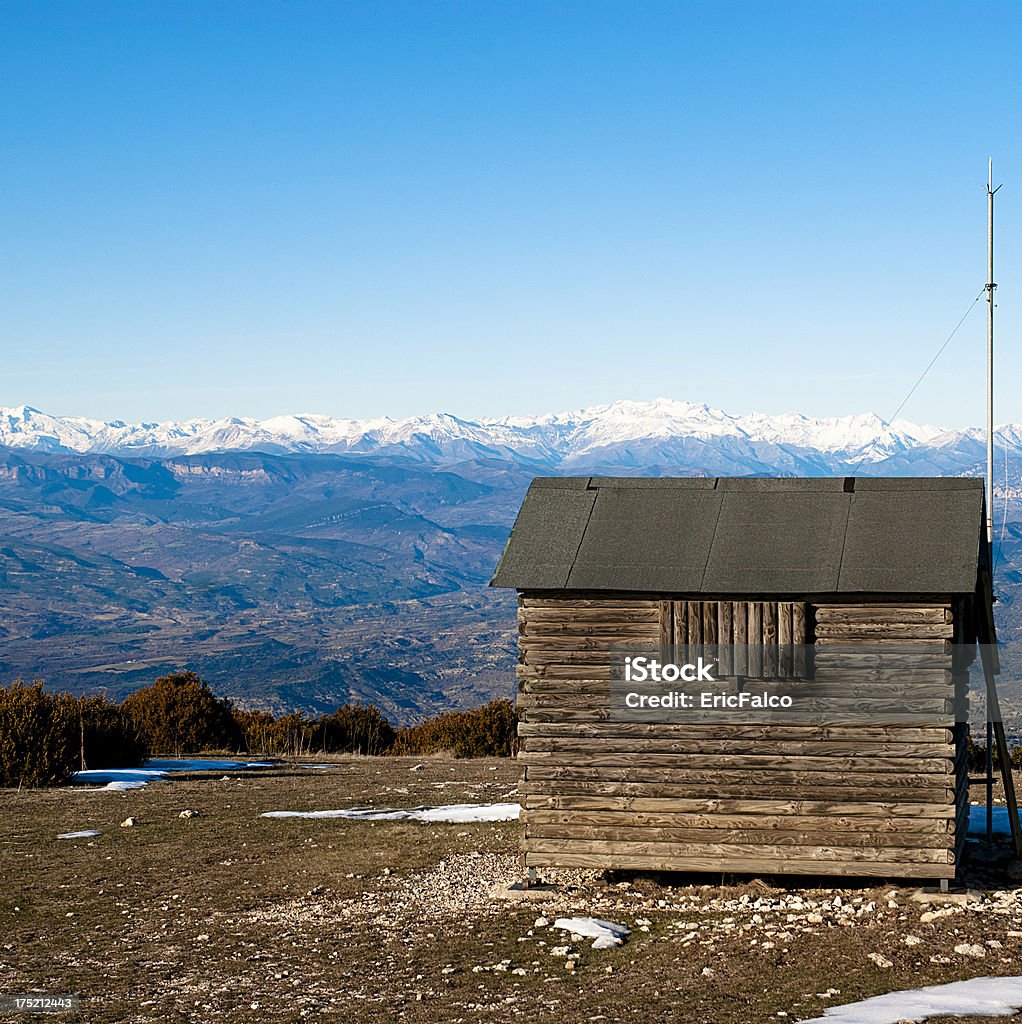 Refuge de montagne - Photo de Bleu libre de droits