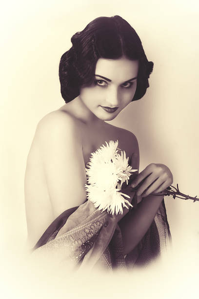 istock 1920s style. Autumn Flowers 175212713