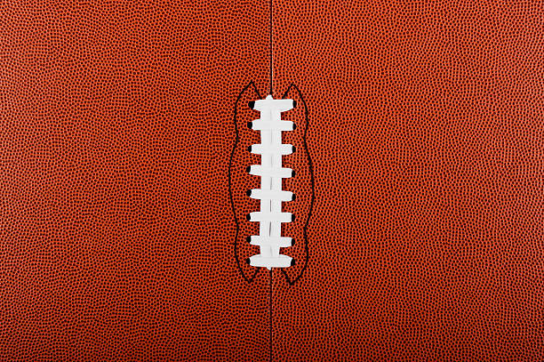 american football background - bağcık stok fotoğraflar ve resimler