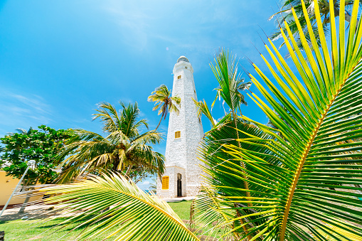 Beautiful landscape view of Sanibel Lighthouse in Florida