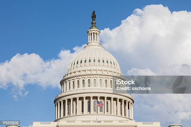 미국 카피톨 미국 국회의사당에 대한 스톡 사진 및 기타 이미지 - 미국 국회의사당, 돔-건축적 특징, 0명