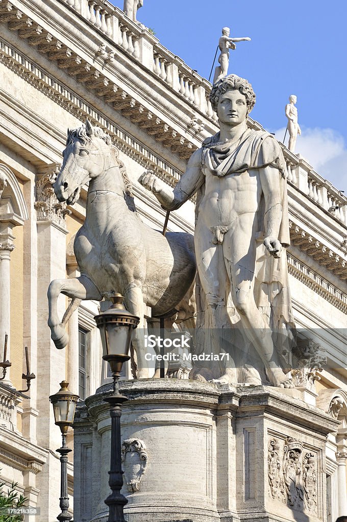 Capitol a Roma - Foto stock royalty-free di Antico - Condizione