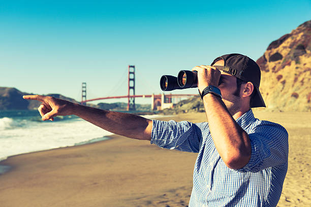 istock Traveler Looking forward on San Francisco 175214453