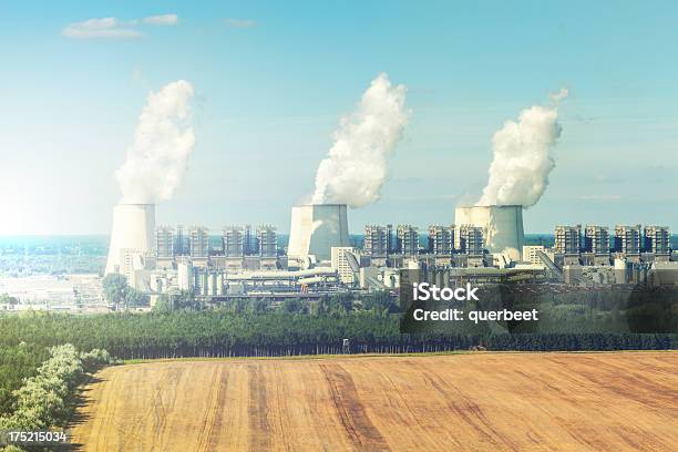 Großen Kraftwerk Stockfoto und mehr Bilder von Abgas - Abgas, Aussicht genießen, Außenaufnahme von Gebäuden