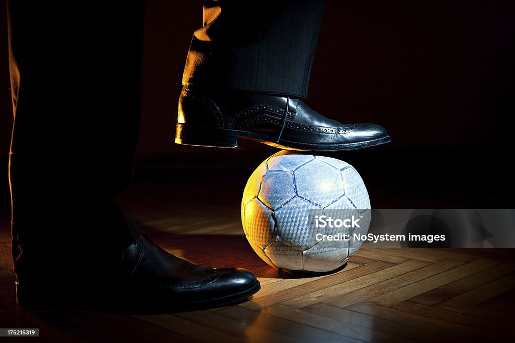 Futebol é buisiness - Royalty-free Bola de Futebol Foto de stock