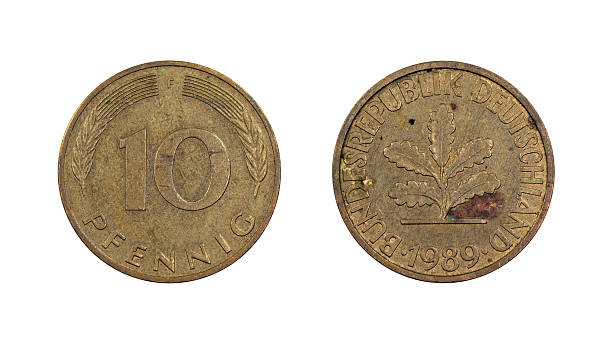 istock 10-Pfennig-Coin, Germany, 1989 175215763