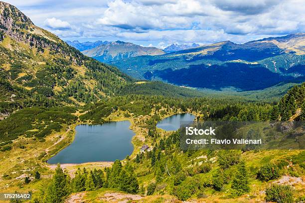 Colbricon Jeziora Trentinoalto Adige Włochy - zdjęcia stockowe i więcej obrazów Bez ludzi - Bez ludzi, Chmura, Cumulus