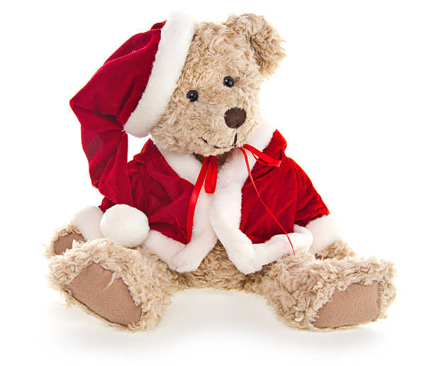 istock Teddy Bear Santa Ready for Christmas 175217144