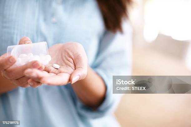 Medicine For My Headache Stock Photo - Download Image Now - Pill, Capsule - Medicine, Medicine
