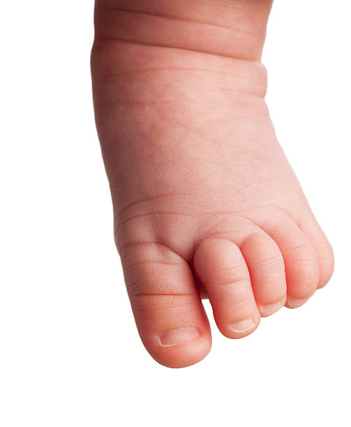 istock Baby little feet 175219750