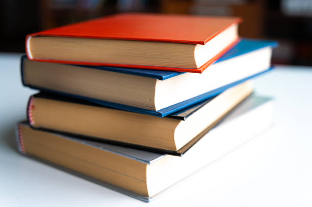 istock Books stacked on top of each other. 1752202454