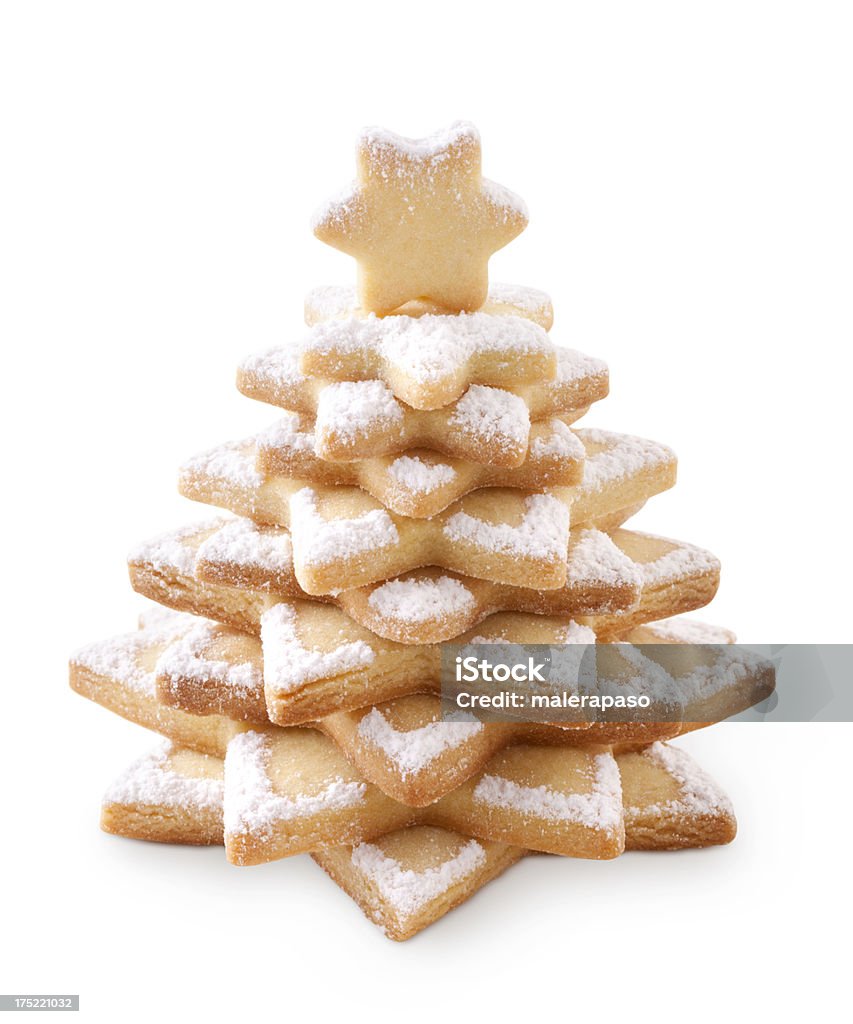 Cookie árvore de Natal - Foto de stock de Natal royalty-free