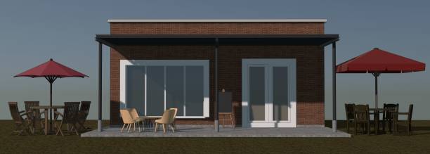 istock 3D illustration of coffee shop 1752213129