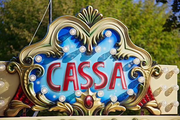 istock Cash desk (cassa) on a carnival Merry Go Round 175222082