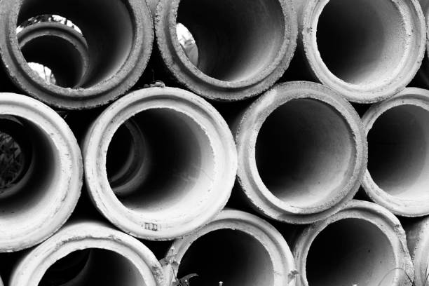 istock Close-up of asbestos pipes 1752223949