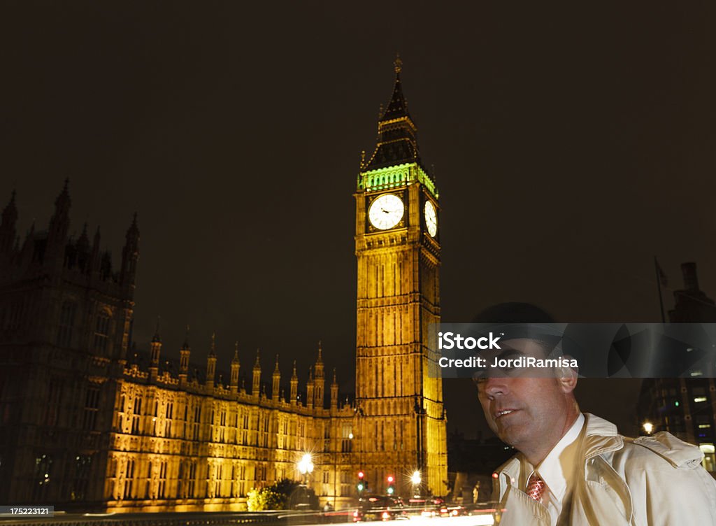 stockbroker Em Westminster Bridge - Foto de stock de Adulto royalty-free