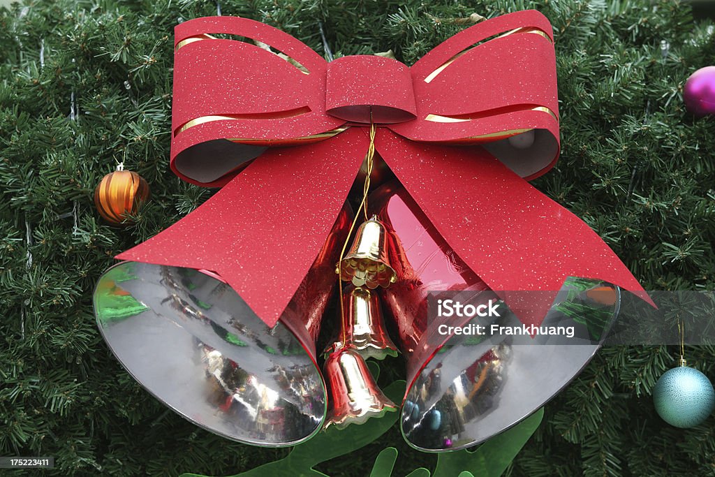Boże Narodzenie dzwonki i węzeł Dekoracja - Zbiór zdjęć royalty-free (Bez ludzi)