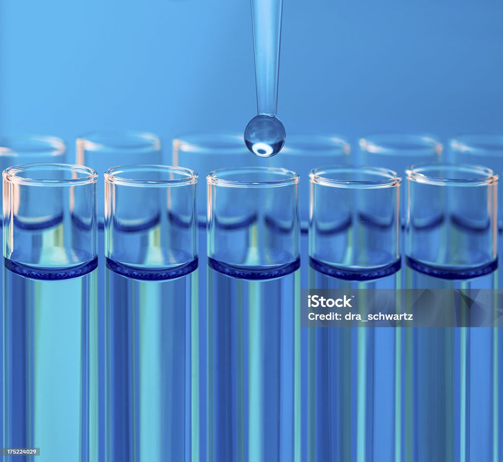 Scientific Forschung - Lizenzfrei In einer Reihe Stock-Foto