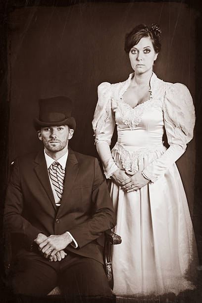 istock Vintage Wedding Portrait 175224376