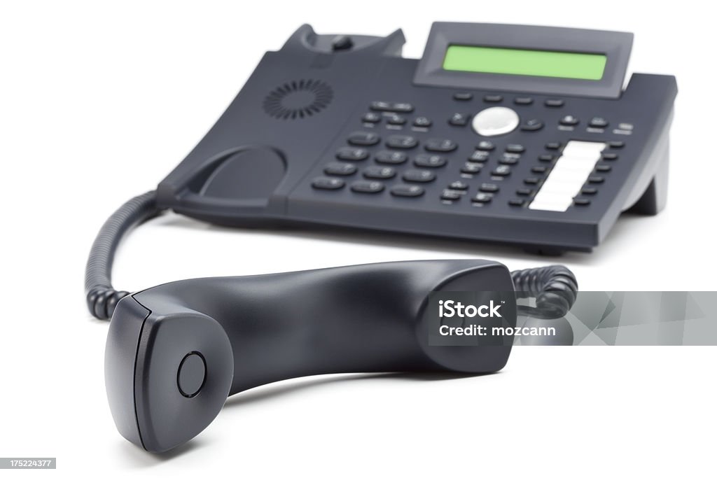 Telefone Voip Digital de mesa - Foto de stock de Comunicação royalty-free